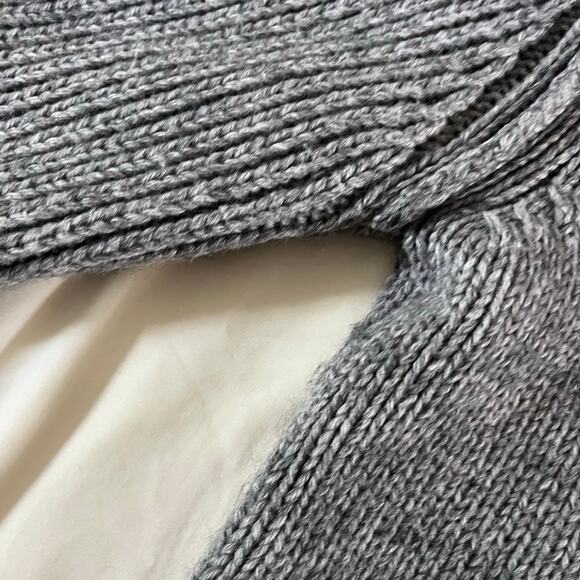 Drykorn for Beautiful People Gray Wool Thick Knit Pullover Sweater Men's S - Picture 3 of 8